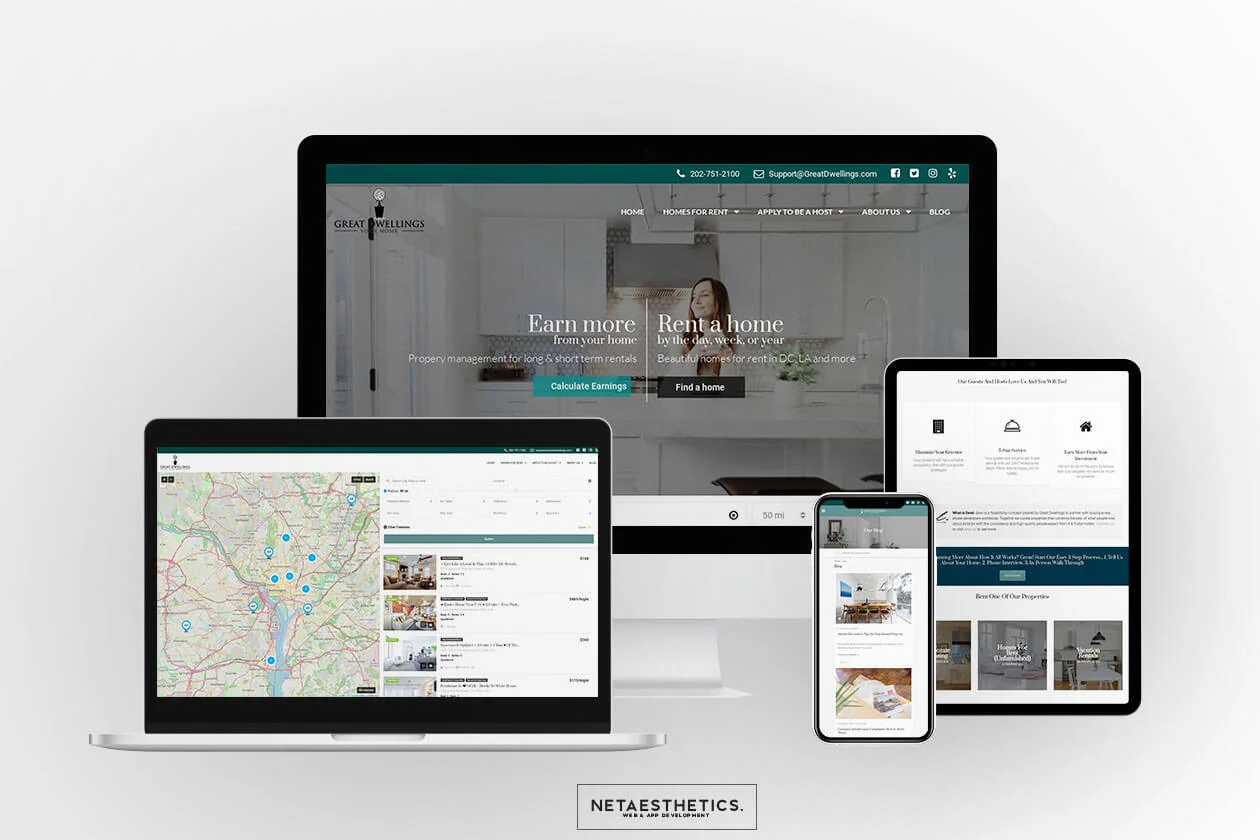 Great Dwellings interactive guidebook platform